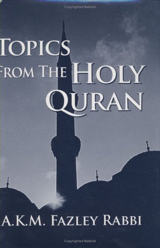 Topics from the Holy Quran - Click to Buy