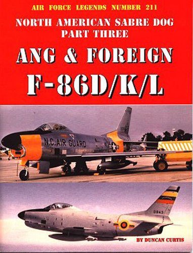 North American Sabre Dog: Ang/Foreign F-86d/K/l - Click to Buy