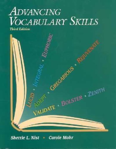 Advancing Vocabulary Skills - Click to Buy