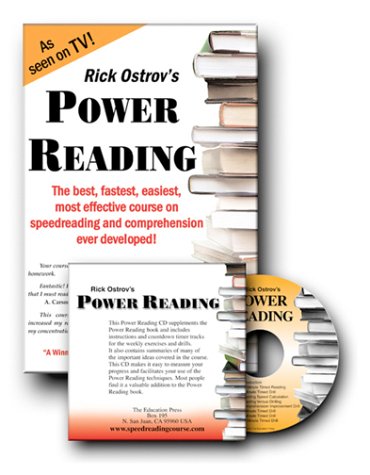 Rick Ostrov's Power Reading: The Best Course on Speedreading and Comprehension Improvement Ever Developed! - Click to Buy
