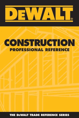 DEWALT Construction Professional Reference - Click to Buy