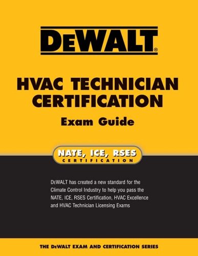 DEWALT HVAC Technician Certification Exam Guide - Click to Buy