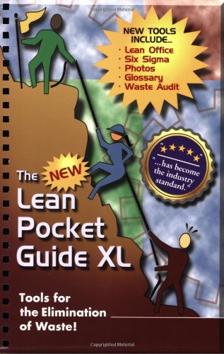 The New Lean Pocket Guide XL - Tools for the Elimination of Waste - Click to Buy