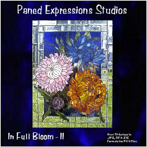 Stained Glass Pattern Collection - In Full Bloom II - Click to Buy