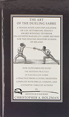 The Art of the Dueling Sabre - Click to Buy