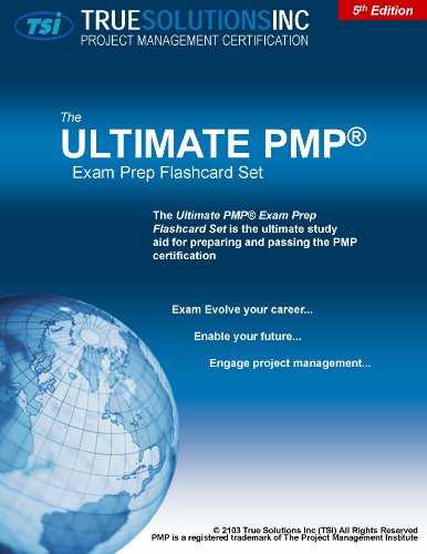 PMP/CAPM Exam Prep Flash Cards 5th Edition - Click to Buy