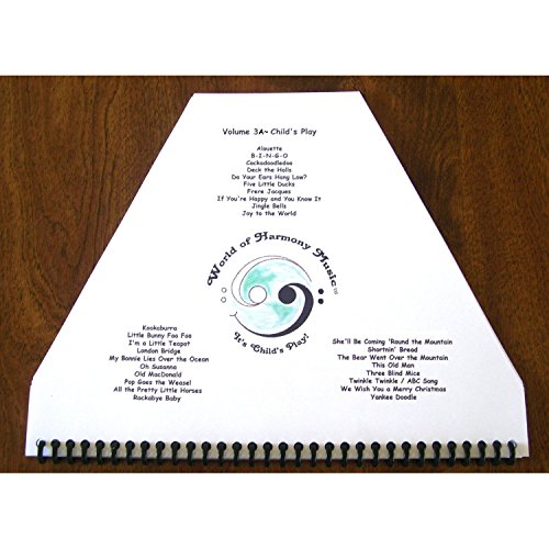 World of Harmony Music; Child's Play ~ A Beginner's Collection of 28 Favorite Childhood Songs for Zither, Lap Harp