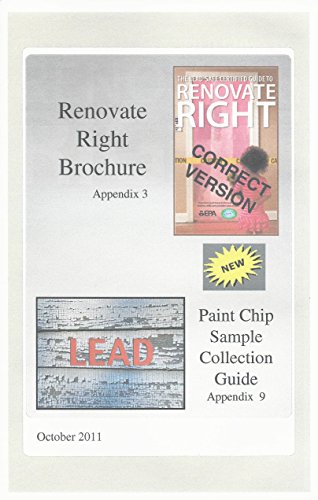 Lead Renovation Right Brochures - Click to Buy