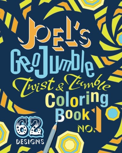 Joel's GeoJumble Twist & Tumble Coloring Book, No.1 - Click to Buy