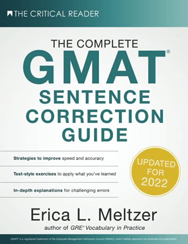 The Complete GMAT Sentence Correction Guide - Click to Buy