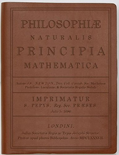 Principia Mathematica Brown Leather Journal: Brown Lined Journal (Science and Exploration) - Click to Buy