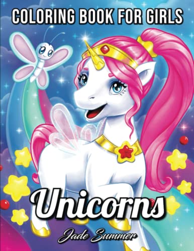 Unicorns: A Unicorn Coloring Book for Kids Ages 4-8