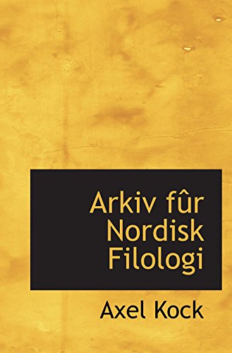 Arkiv fûr Nordisk Filologi
