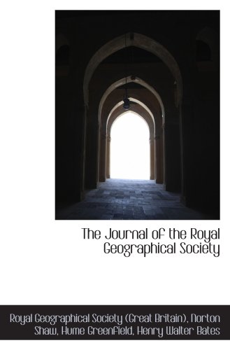 The Journal of the Royal Geographical Society