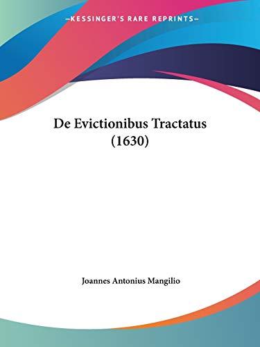 De Evictionibus Tractatus (1630) - Click to Buy