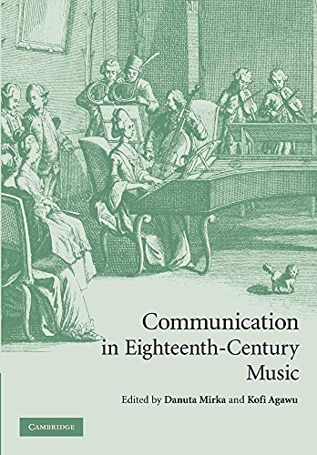 Communication in Eighteenth-Century Music - Click to Buy