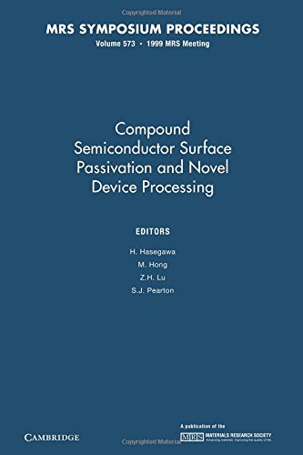 Compound Semiconductor Surface Passivation and Novel Device Processing: Volume 573 (MRS Proceedings) - Click to Buy