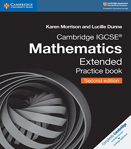 Cambridge IGCSE Mathematics Extended Practice Book - Click to Buy