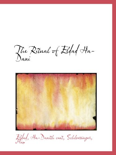 The Ritual of Eldad Ha-Dani - Click to Buy