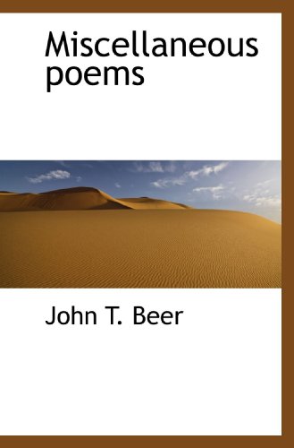 Miscellaneous poems - Click to Buy