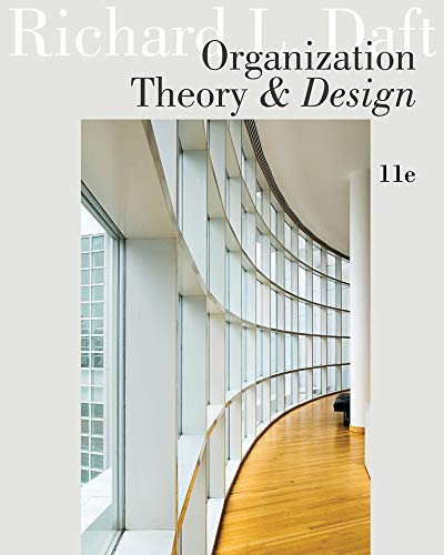 Organization Theory and Design - Click to Buy