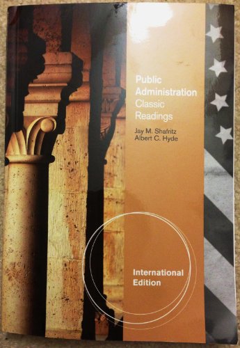 Classics of Public Administration - Click to Buy
