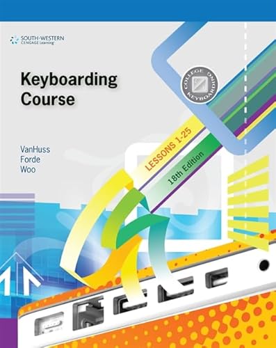 Keyboarding Course, Lesson 1-25 with Keyboarding Pro 6: College Keyboarding - Click to Buy