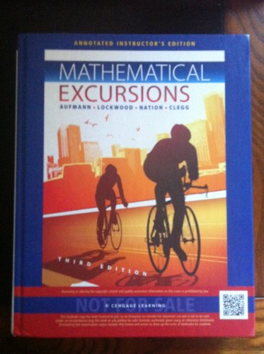 Mathematical Excursions - Click to Buy