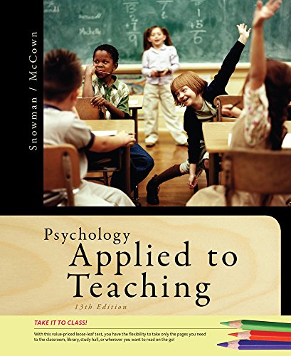 Bundle: Cengage Advantage Books: Psychology Applied to Teaching, 13th + Printed Access Card for Wadsworth’s Education Media Library - Click to Buy