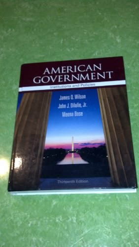 American Government: Institutions and Policies - Click to Buy