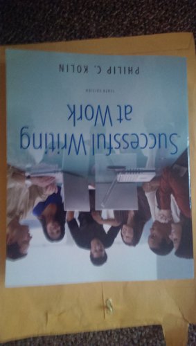 Successful Writing at Work - Click to Buy