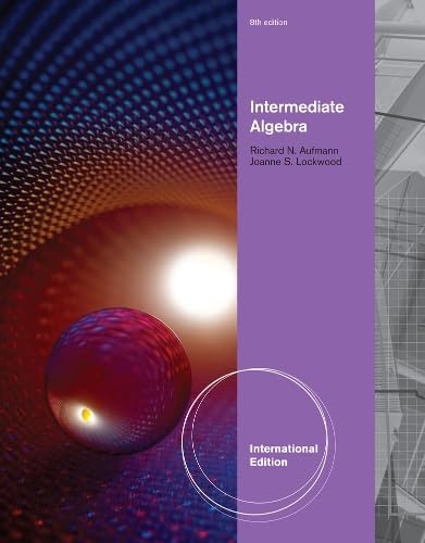 Intermediate Algebra, International Edition - Click to Buy