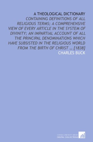 A theological dictionary