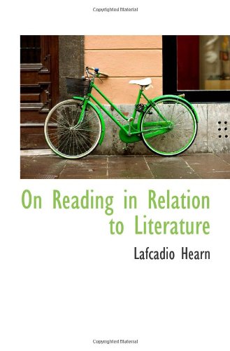 On Reading in Relation to Literature - Click to Buy