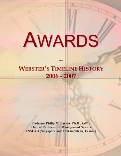 Awards: Webster's Timeline History, 2006 - 2007 - Click to Buy