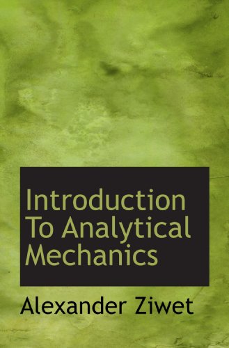 Introduction To Analytical Mechanics - Click to Buy