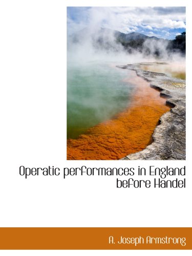 Operatic performances in England before Handel