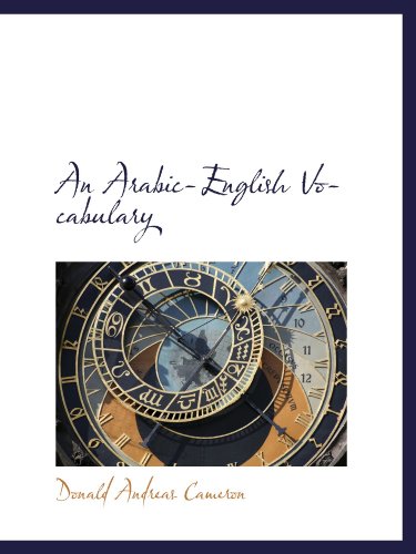 An Arabic-English Vocabulary - Click to Buy