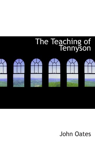 The Teaching of Tennyson - Click to Buy