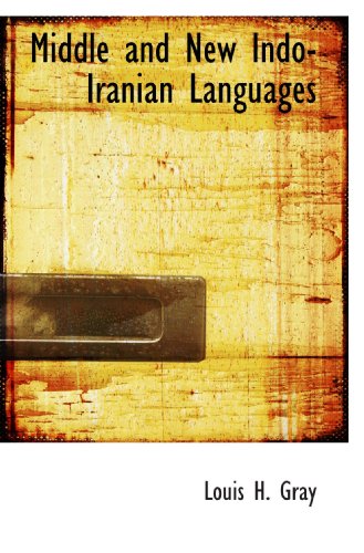Middle and New Indo-Iranian Languages