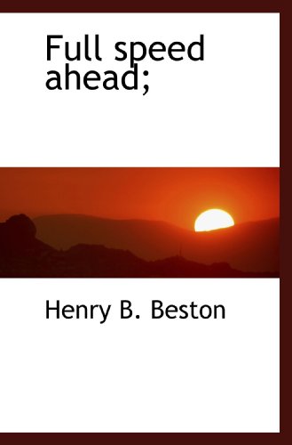Full speed ahead; - Click to Buy