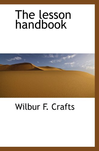 The lesson handbook - Click to Buy