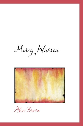 Mercy Warren - Click to Buy