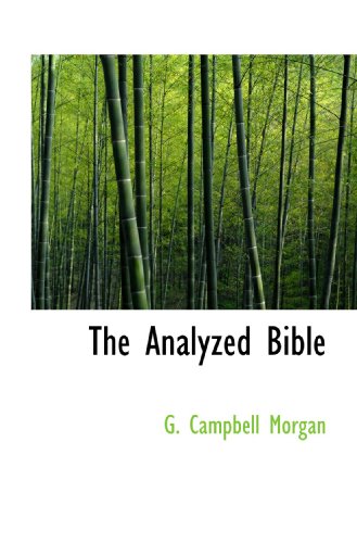 The Analyzed Bible - Click to Buy