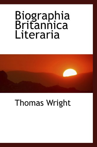 Biographia Britannica Literaria - Click to Buy