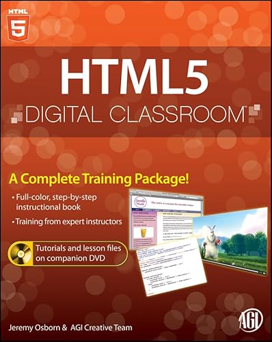 HTML5 Digital Classroom, (Book and Video Training) - Click to Buy