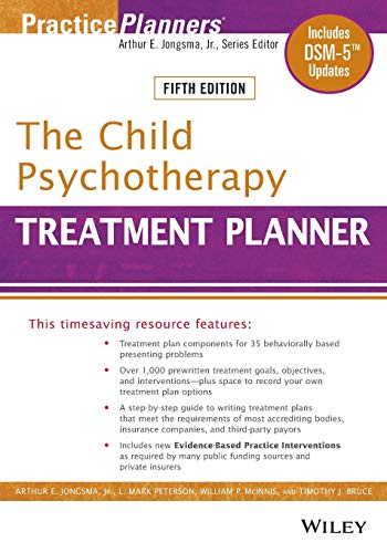 The Child Psychotherapy Treatment Planner: Includes DSM-5 Updates - Click to Buy