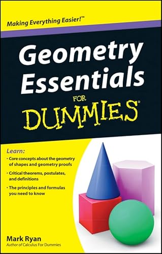 Geometry Essentials For Dummies - Click to Buy