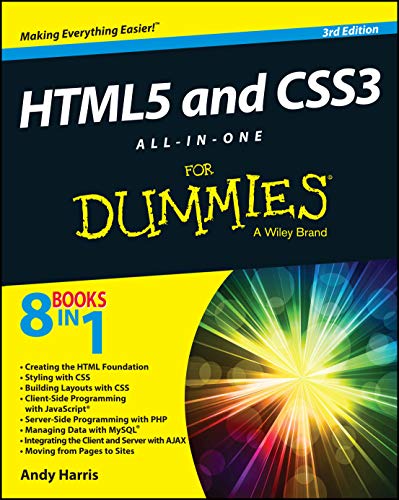 HTML5 and CSS3 All-in-One For Dummies - Click to Buy