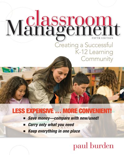 Classroom Management: Creating a Successful K-12 Learning Community - Click to Buy